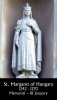 St. Margaret of Hungary Prayer Card